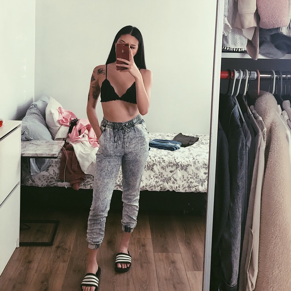 ACID WASH JOGGERS
